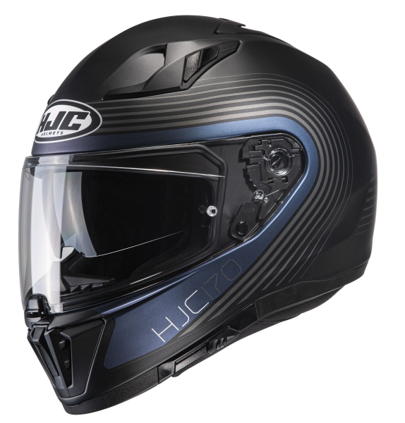 Casca HJC i70 Surf Alb Negru M, 2, nordicamoto.ro