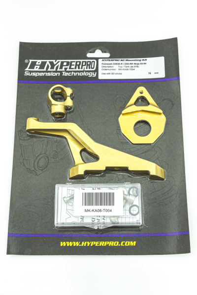 Steering Damper Mounting Kit Gold, 1, nordicamoto.ro