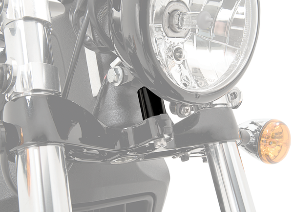 Headlight Riser Block Kit Black, 1, nordicamoto.ro
