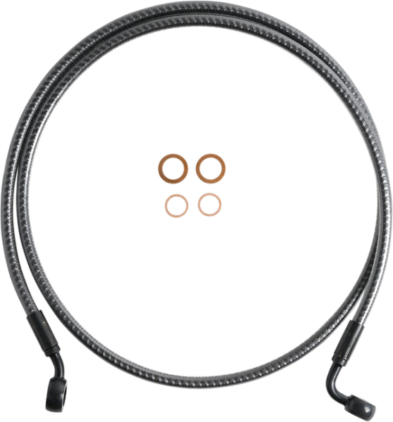 Karbonfibr Ez-align Brake Line Silver, Carbon Fiber, Karbonfibr, 1, nordicamoto.ro