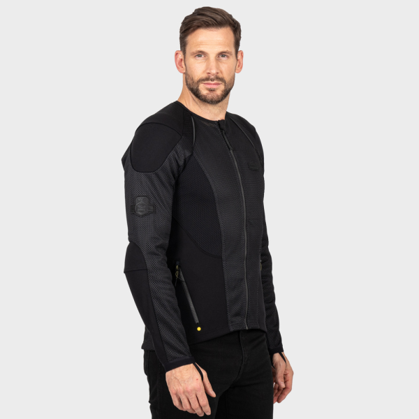 Knox Urbane Pro MK3 férfi motorosdzseki – fekete, 12, nordicamoto.ro