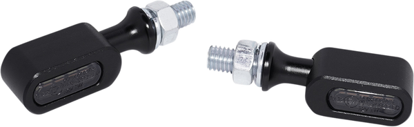 Universal Front Led Marker Lights Black, 2, nordicamoto.ro