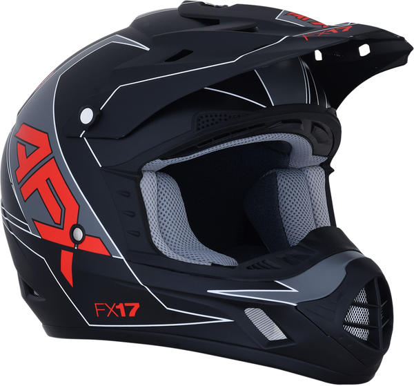 Helmet Fx17 M-red/blk Sm Red S, 1, nordicamoto.ro