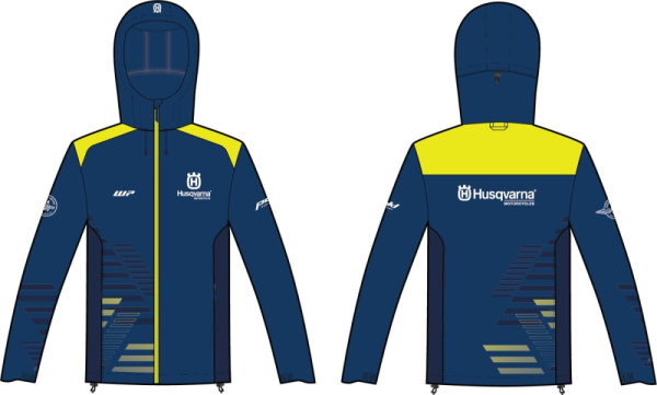 Husqvarna Team keményhéjú kabát, M méret, 1, nordicamoto.ro