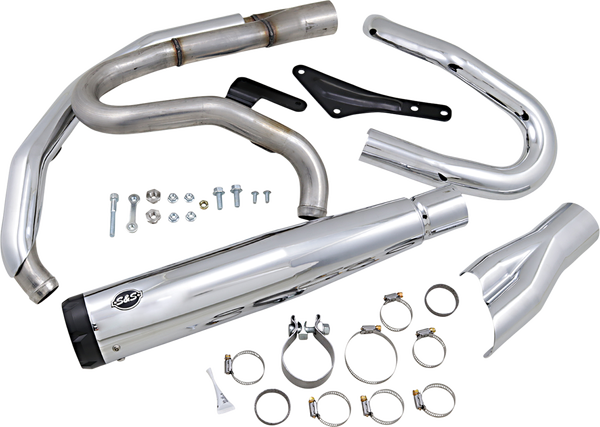 Superstreet 2:1 Exhaust System Chrome, 1, nordicamoto.ro