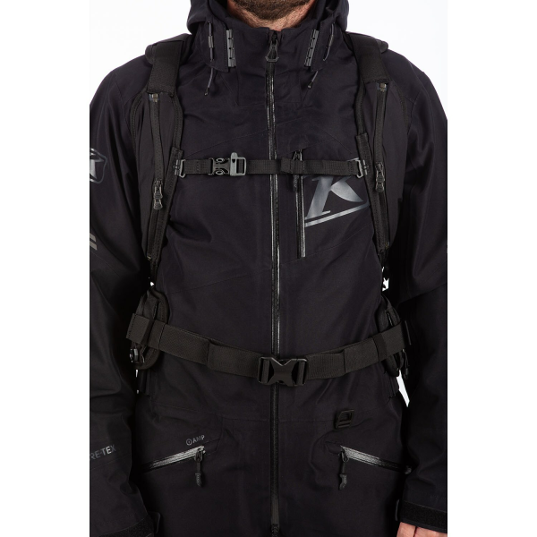Klim Krew 22 Fiery Red – Black motoros hátizsák, 2, nordicamoto.ro