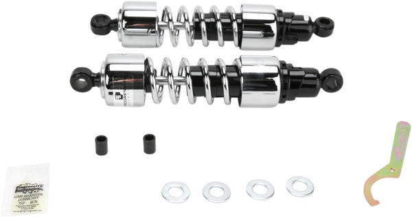 412 Series Cruiser Shocks Black, Chrome, 1, nordicamoto.ro