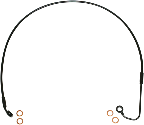 Xr Stainless Upper Brake Line Black Oversize [+152 mm (6'')], 1, nordicamoto.ro
