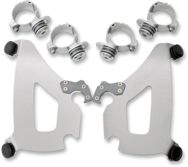 Bullet Fairing Mount Kit Polished, 1, nordicamoto.ro