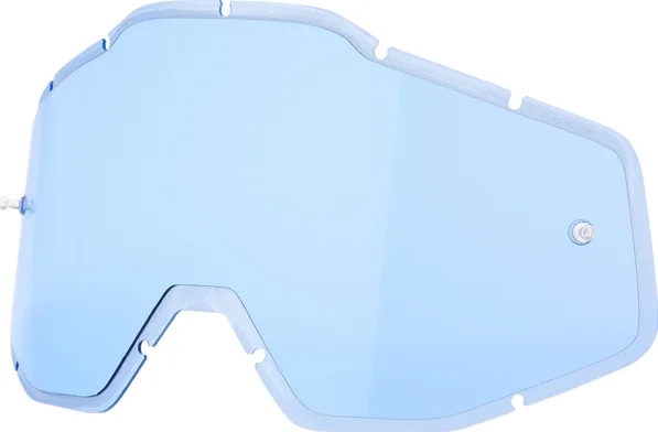 100% Accuri/Strata/Racecraft Blue szemüveglencse, 1, nordicamoto.ro