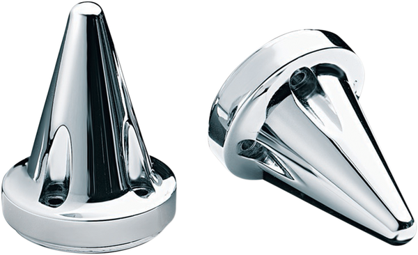 Stiletto Handlebar End Cap Silver, 1, nordicamoto.ro
