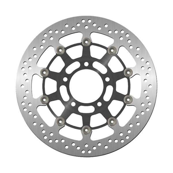 Brake Rotor Round Silver, 1, nordicamoto.ro