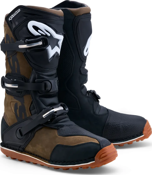 Alpinestars Tech-T porvédő, fekete/barna, 43-as méret, 1, nordicamoto.ro