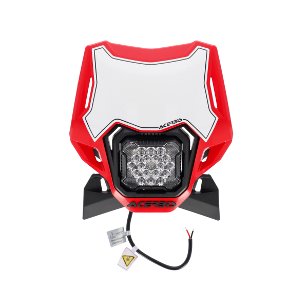 Acerbis VSL Lumen-X univerzális LED-fényszóró, fehér/fekete, 2, nordicamoto.ro