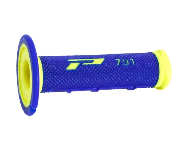 Double Density Grip Blue, Fluorescent Yellow, 1, nordicamoto.ro