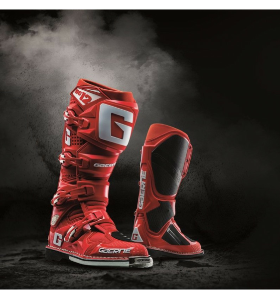Gaerne SG12 csizma, Rosso Solido, 45-ös méret, 2, nordicamoto.ro