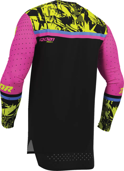 Sportmode Punkd pulóver, rózsaszín–fekete, 3, nordicamoto.ro