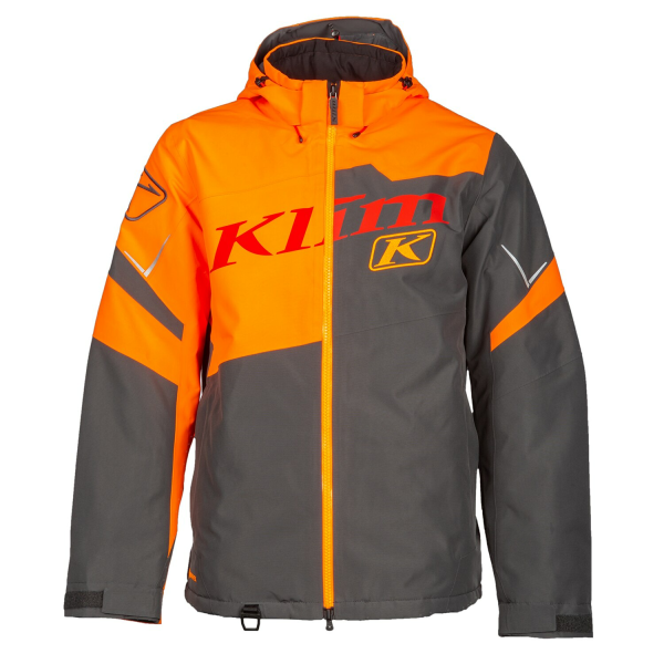 Instinct Jacket Black - Strike Orange (Non-Current), 6, nordicamoto.ro