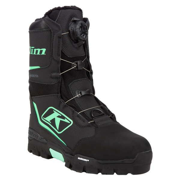 Klim Aurora GTX BOA női motoros csizma, fekete – Asphalt, 8, nordicamoto.ro