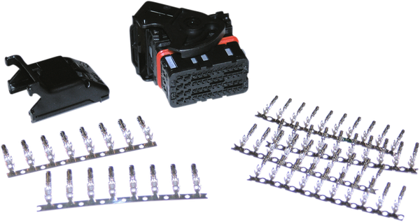 48-way Socket Connector Black, 1, nordicamoto.ro