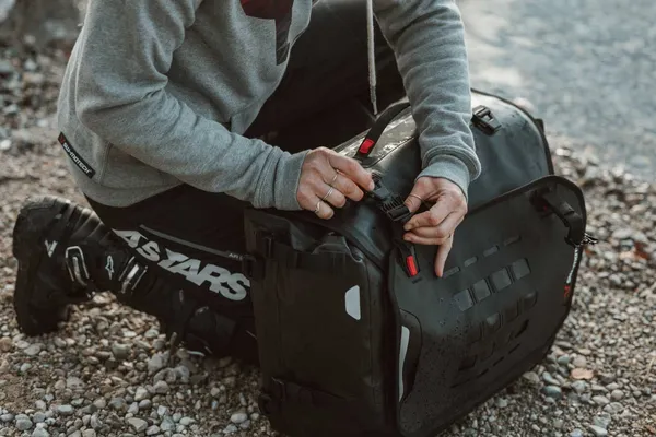 Sysbag Wp L adapterlemezzel, fekete, 2, nordicamoto.ro