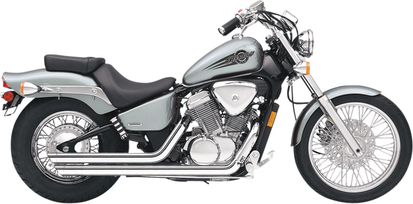 Streetrod Slashdown Exhaust System Chrome, 1, nordicamoto.ro