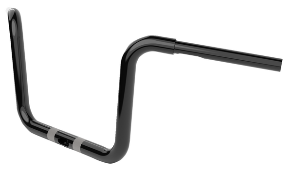 Twin Round Handlebar Black, 1, nordicamoto.ro