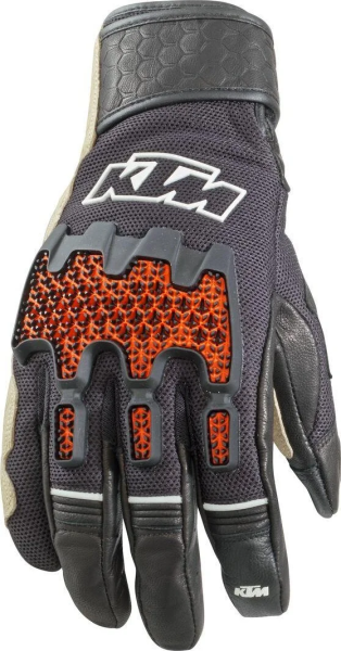KTM ADV R V2 kesztyű – bézs/narancs/fekete – M/9-es méret, 5, nordicamoto.ro