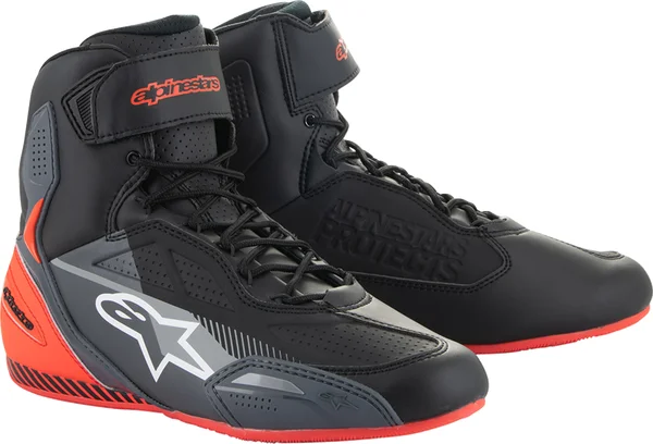 Ghete Moto Alpinestars Faster-3 Black, 1, nordicamoto.ro