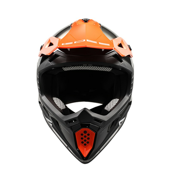 CFMOTO H325 MX / ENDURO motoros sisak – fehér / narancssárga, 4, nordicamoto.ro