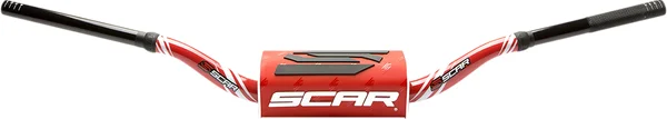 O² Handlebar Anodized, Polished, Red, 1, nordicamoto.ro