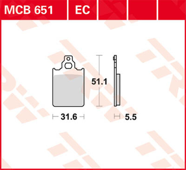 Ec sorozatú kerámia fékbetétek, 1, nordicamoto.ro
