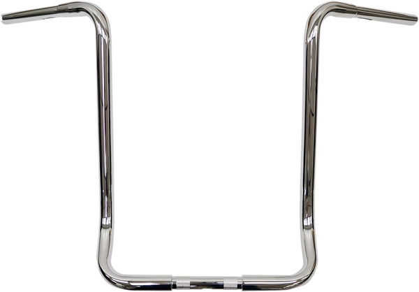 1-1/4(r) Touring Ape Hanger Handlebar Silver, 1, nordicamoto.ro