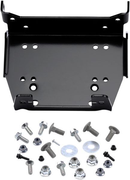 Winch Mount Kit Black, 1, nordicamoto.ro