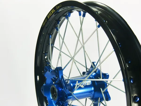 Elite Mx-en felni, ezüst küllők, fekete, kék, 2, nordicamoto.ro