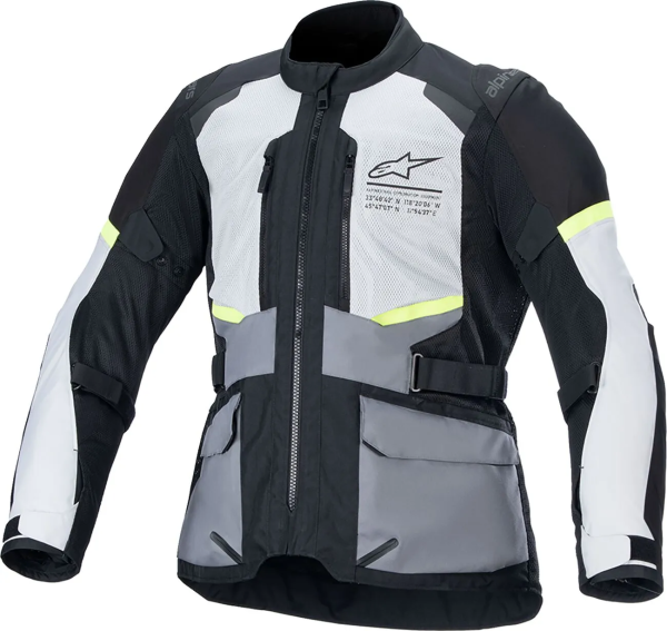 Alpinestars Andes Air Drystar kabát, fekete/szürke, 2XL, 1, nordicamoto.ro