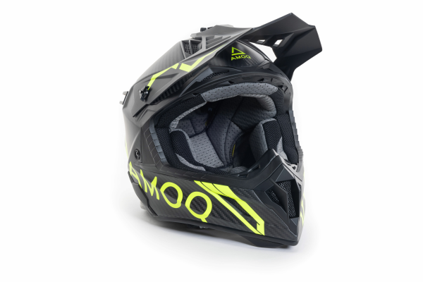 AMOQ Friction MIPS Carbon Helmet Black/HiVis XS, 3, nordicamoto.ro