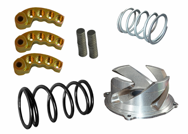 SPI Clutch Kit w.Adjustable weights Yamaha Mountain Max -21 0-3000ft (Team), 1, nordicamoto.ro