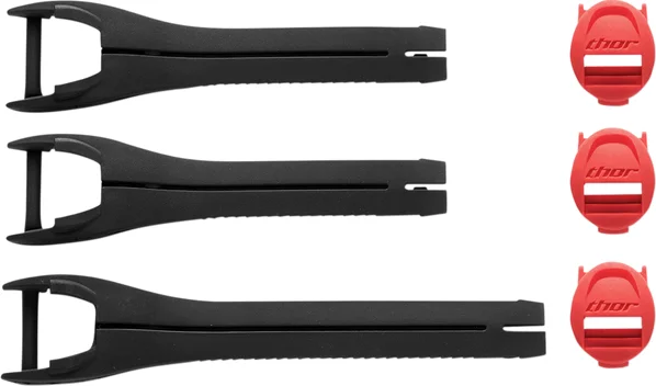 THOR Blitz Xp Mx Boot Straps Black, Red  1 - 7, 1, nordicamoto.ro