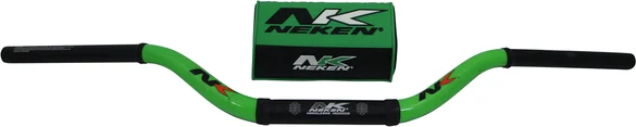 Oversize Handlebar Black, Green, 1, nordicamoto.ro