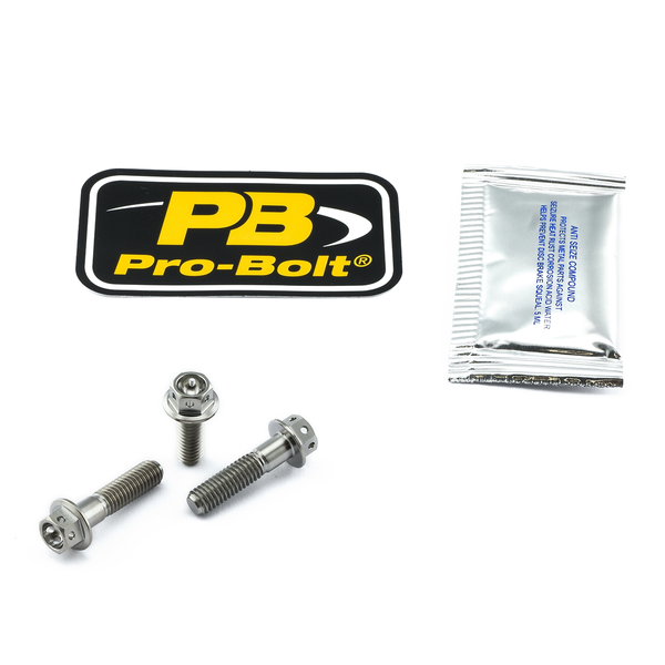 Titanium Brake & Clutch Lever Perch Pinch Bolt Kit, 1, nordicamoto.ro