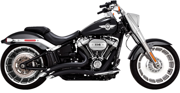 Big Radius Exhaust System Black, 5, nordicamoto.ro