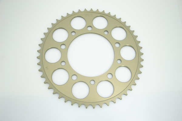 Works Triplestar Aluminum Rear Sprocket Natural, 2, nordicamoto.ro