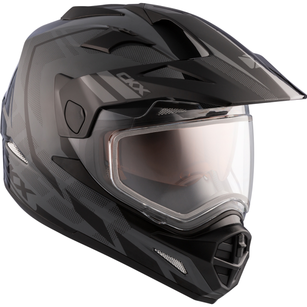 CKX QUEST RSV Moosek sisak elektromos napellenzővel, szürke, XS, 5, nordicamoto.ro