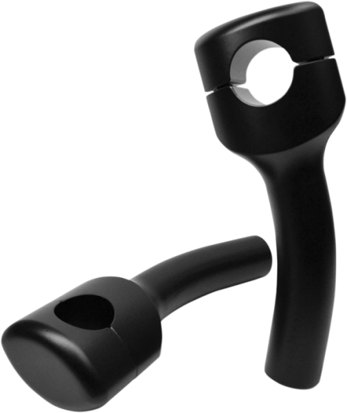 Hefty Handlebar Riser For 1-1/4(r) Handlebars Silver, 1, nordicamoto.ro