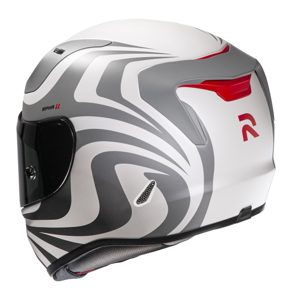 Casca HJC RPHA 11 Eldon Rosu Alb M, 3, nordicamoto.ro