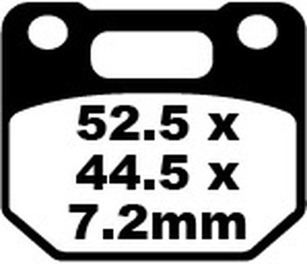 Fa Series Organic Brake Pads, 1, nordicamoto.ro