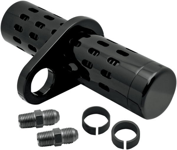 Oil Cooler Kit Black, 1, nordicamoto.ro