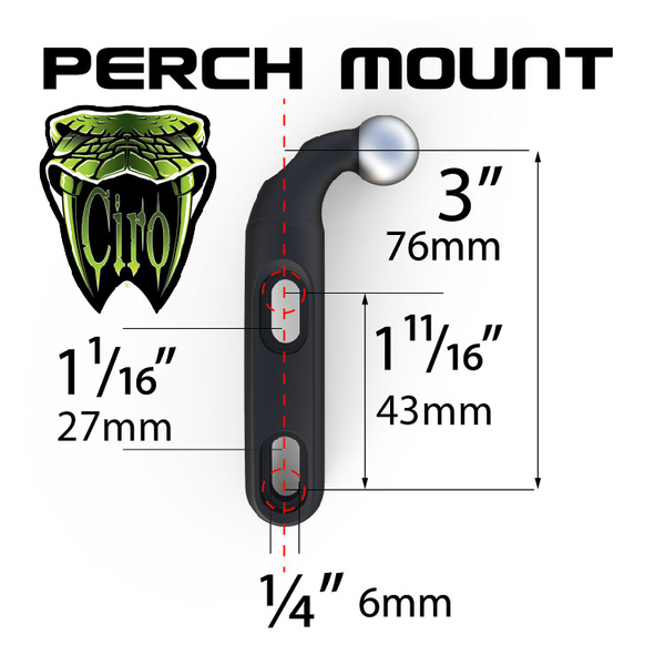 Big Ass® Drink Holder Black, 2, nordicamoto.ro