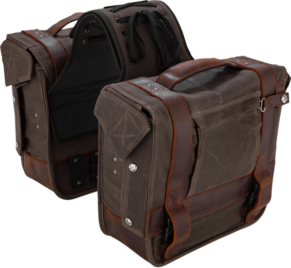 Throw-over Saddlebag Brown, 4, nordicamoto.ro